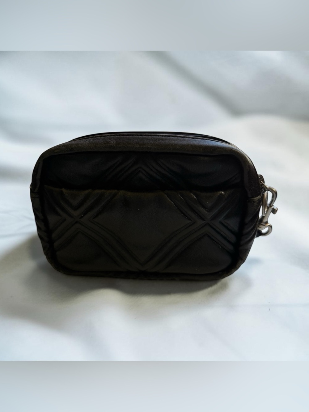 Tory Burch Black Perry Bombe Puffy Mini Bag